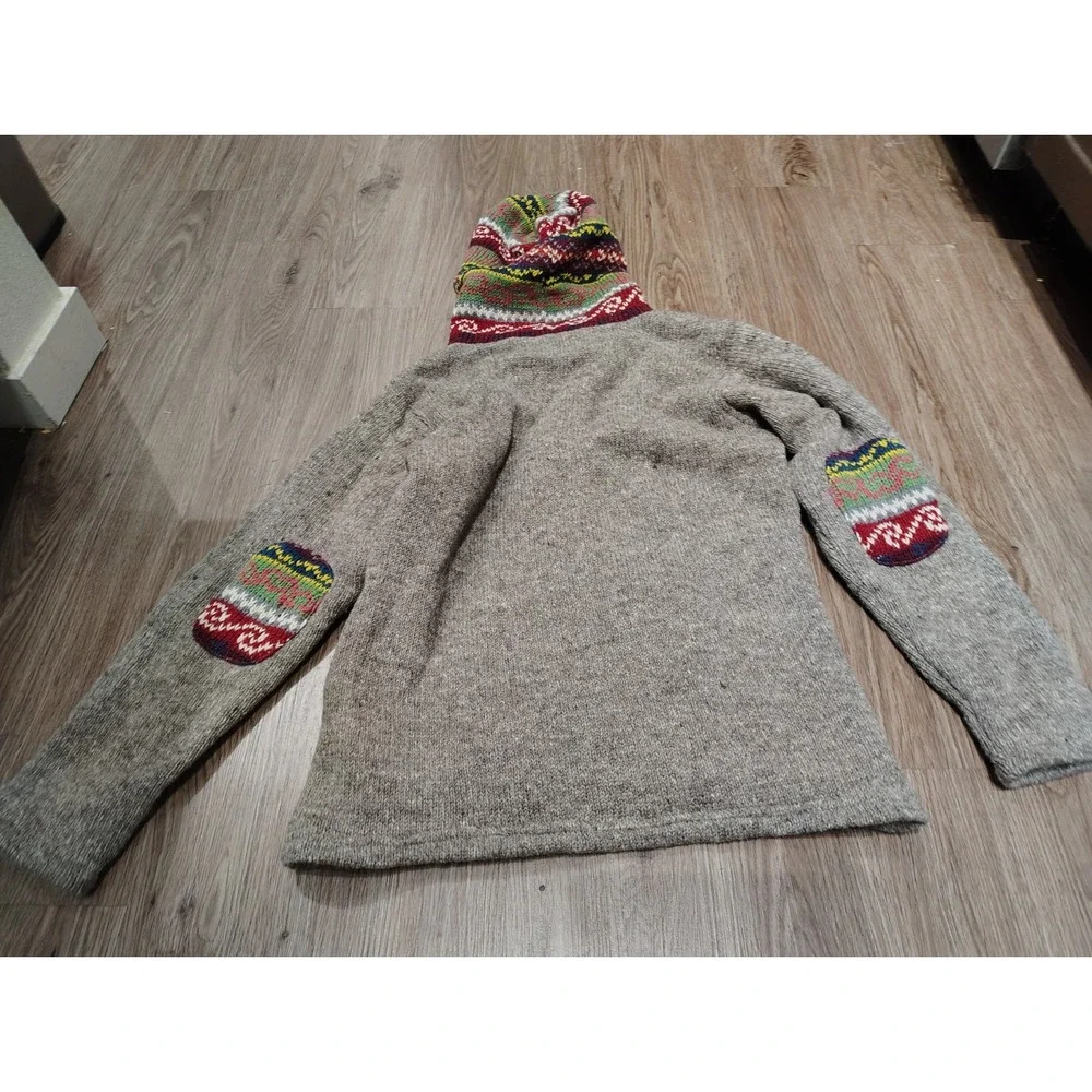 Laundromat Wool Sweater Hoodie Knit Women's Large L NWT $115